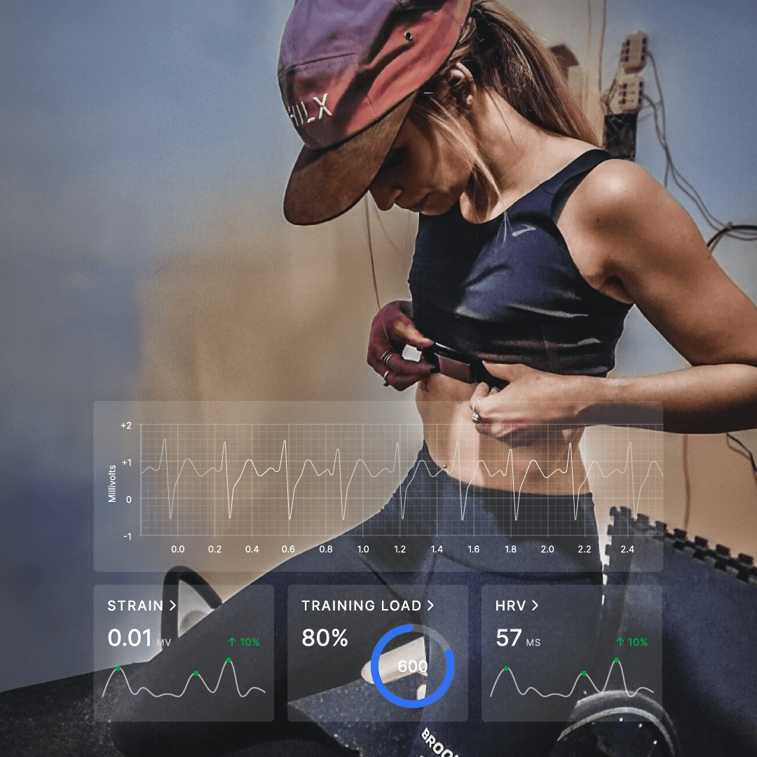 24 hrs Continuous ECG | Heart Rate Monitor Chest Strap | Frontier X