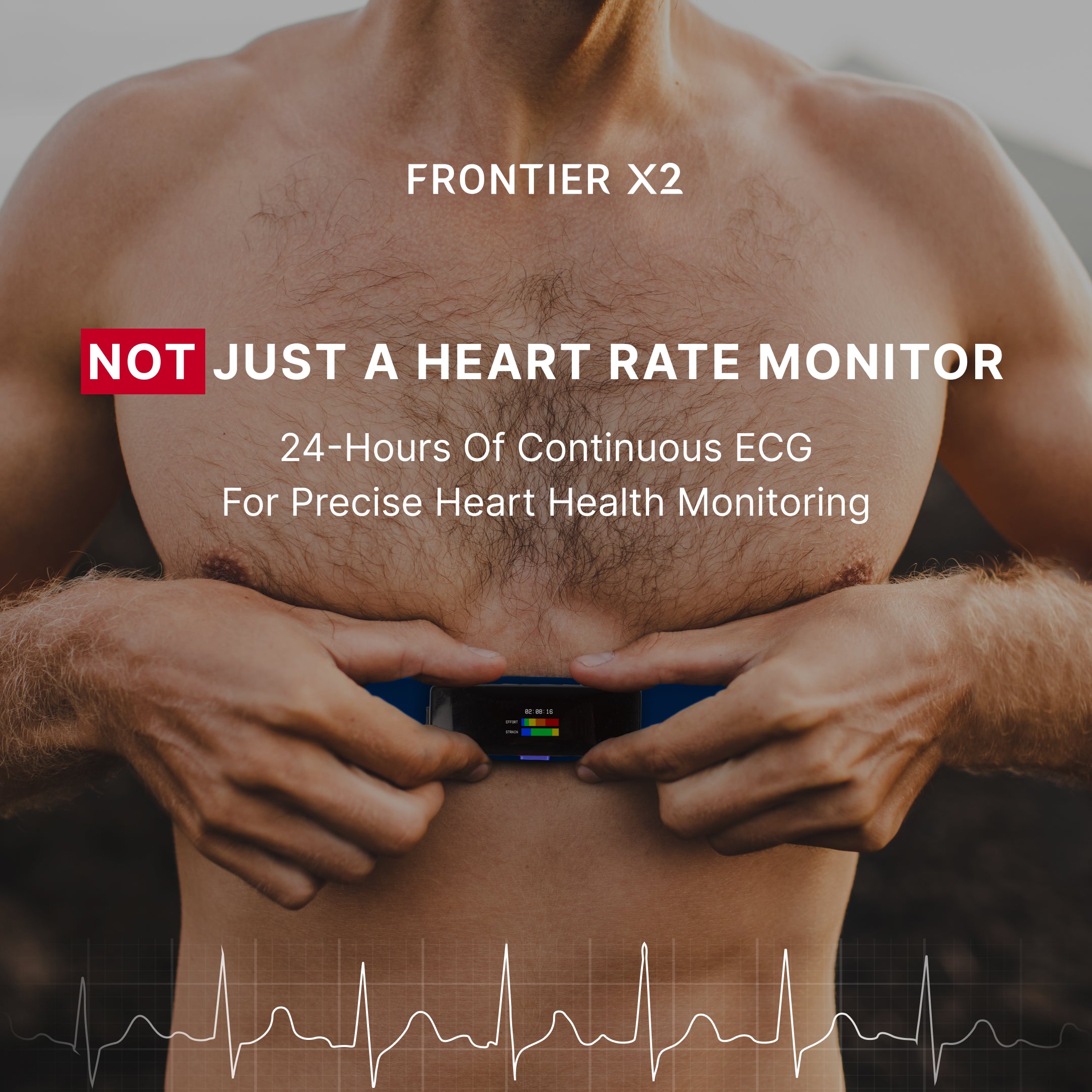 Continuous ECG | Wearable Heart Rate Monitor | Frontier X2 Smart Heart ...